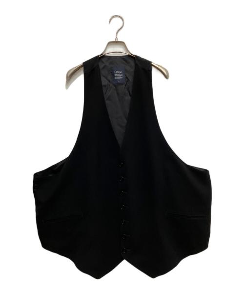 LIMI feu（リミフゥ）LIMI feu (リミフゥ) オーバーサイズ変形ジレ ブラック サイズ:Sの古着・服飾アイテム
