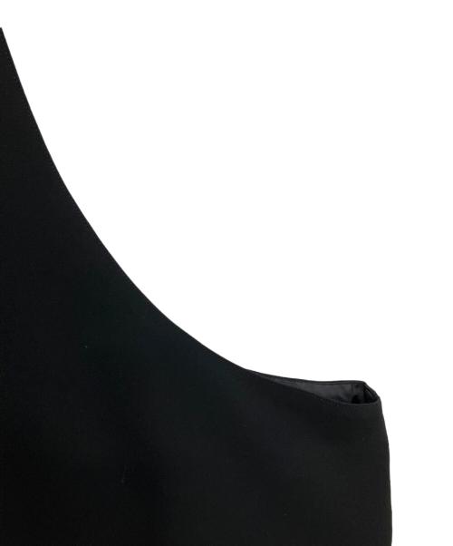 LIMI feu（リミフゥ）LIMI feu (リミフゥ) オーバーサイズ変形ジレ ブラック サイズ:Sの古着・服飾アイテム
