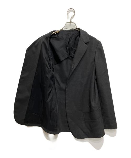 Y's（ワイズ）Y's (ワイズ) スナップボタン比翼ジャケット グレー サイズ:2の古着・服飾アイテム