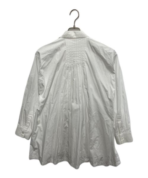 LIMI feu（リミフゥ）LIMI feu (リミフゥ) ピンタックシャツ ホワイト サイズ:Sの古着・服飾アイテム