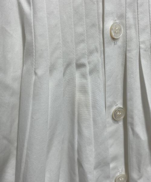 LIMI feu（リミフゥ）LIMI feu (リミフゥ) ピンタックシャツ ホワイト サイズ:Sの古着・服飾アイテム