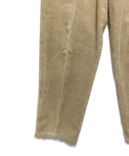 POLO RALPH LAUREN（ポロ・ラルフローレン）POLO RALPH LAUREN (ポロ・ラルフローレン) 2タックコーデュロイパンツ ベージュ サイズ:76cm (W30)の古着・服飾アイテム