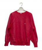 Champion REVERSE WEAVEチャンピオン リバース ウィーブ）の古着「目有クルーネックスウェット」｜レッド