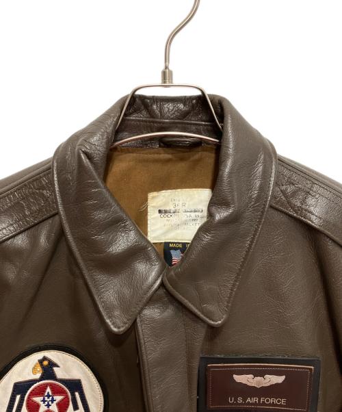 COCKPIT（コックピット）COCKPIT (コックピット) A-2フライトジャケット ブラウン サイズ:38の古着・服飾アイテム