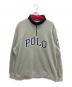 POLO RALPH LAUREN（ポロ・ラルフローレン）の古着「フリースハーフジップスウェット」｜グレー
