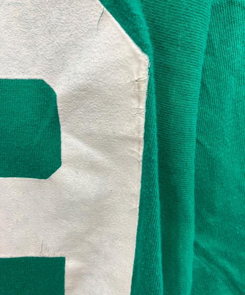 Champion（チャンピオン）Champion (チャンピオン) 60'sヴィンテージフットボールTシャツ グリーン サイズ:Sの古着・服飾アイテム