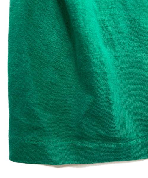 Champion（チャンピオン）Champion (チャンピオン) 60'sヴィンテージフットボールTシャツ グリーン サイズ:Sの古着・服飾アイテム