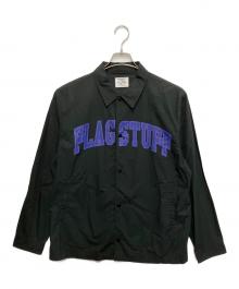 flagstuff×BEAMS T（フラグスタフ×ビームス ティー）の古着「コラボコーチジャケット」｜ブラック