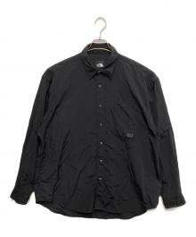 THE NORTH FACE（ザ ノース フェイス）の古着「ロングスリーブエンライドシャツ」｜ブラック