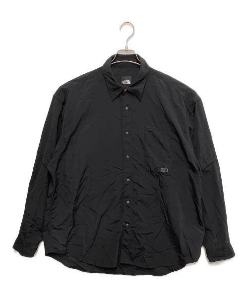 THE NORTH FACE（ザ ノース フェイス）THE NORTH FACE (ザ ノース フェイス) ロングスリーブエンライドシャツ ブラック サイズ:不明の古着・服飾アイテム