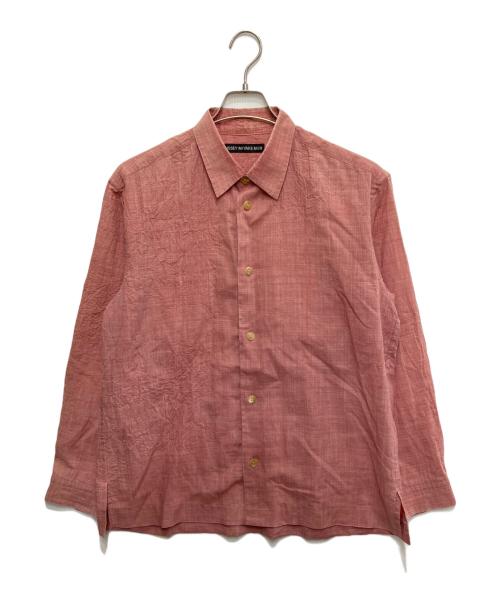 ISSEY MIYAKE MEN（イッセイミヤケメン）ISSEY MIYAKE MEN (イッセイミヤケメン) シワ加工シャツ レッド サイズ:2の古着・服飾アイテム