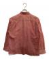 ISSEY MIYAKE MEN (イッセイミヤケメン) シワ加工シャツ レッド サイズ:2：12000円