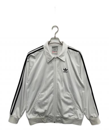 y2k再構築adidas白平成ギャルレースふりふりトラックジャケット小悪魔古着屋 中古・古着通販】adidas (アディダス) トラックジャケット ホワイト