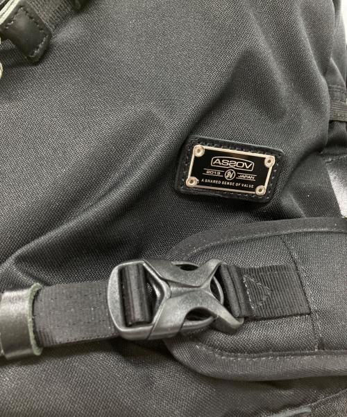 ASSOV（アッソブ）ASSOV (アッソブ) CORDURA DOBBY 305D DAY PACK ブラックの古着・服飾アイテム