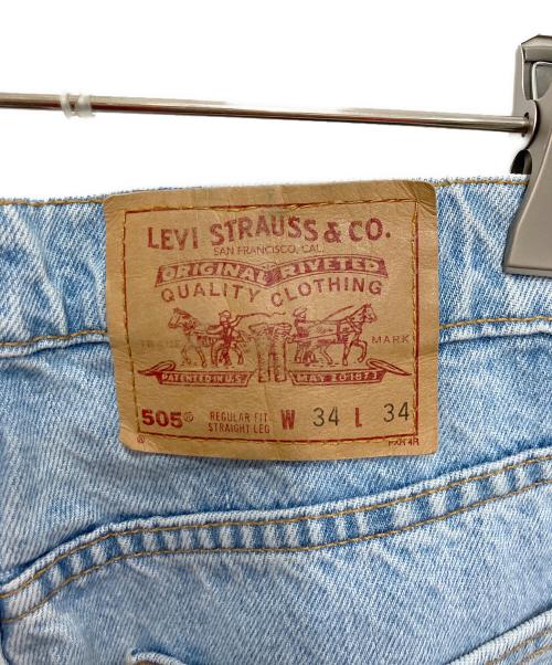 LEVI'S（リーバイス）LEVI'S (リーバイス) 90’s505デニムパンツ ブルー サイズ:86cm (W34)の古着・服飾アイテム