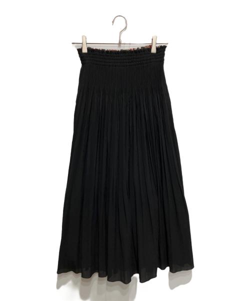 BLUE LABEL CRESTBRIDGE（ブルーレーベルクレストブリッジ）BLUE LABEL CRESTBRIDGE (ブルーレーベルクレストブリッジ) クレストブリッジチェックリバーシブルプリーツスカート レッド×ブラック サイズ:36の古着・服飾アイテム