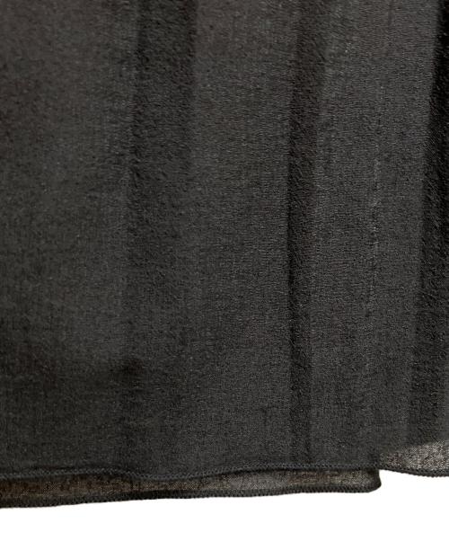 BLUE LABEL CRESTBRIDGE（ブルーレーベルクレストブリッジ）BLUE LABEL CRESTBRIDGE (ブルーレーベルクレストブリッジ) クレストブリッジチェックリバーシブルプリーツスカート レッド×ブラック サイズ:36の古着・服飾アイテム