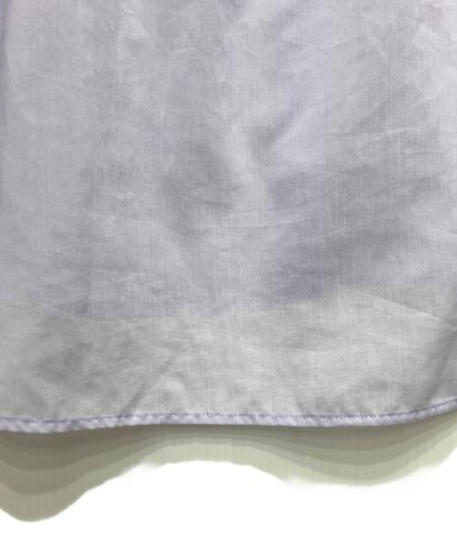 BLUE LABEL CRESTBRIDGE（ブルーレーベルクレストブリッジ）BLUE LABEL CRESTBRIDGE (ブルーレーベルクレストブリッジ) パウダリーローンチュニックブラウス ラベンダー サイズ:36の古着・服飾アイテム