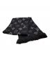 LOUIS VUITTON (ルイ ヴィトン) エシャルプ ロゴマニア シャイン マフラー ブラック：40000円