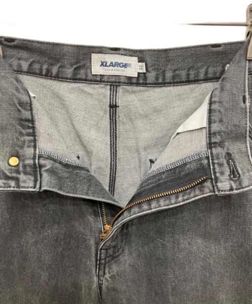 X-LARGE（エクストララージ）X-LARGE (エクストララージ) ブラックデニム グレー サイズ:32の古着・服飾アイテム