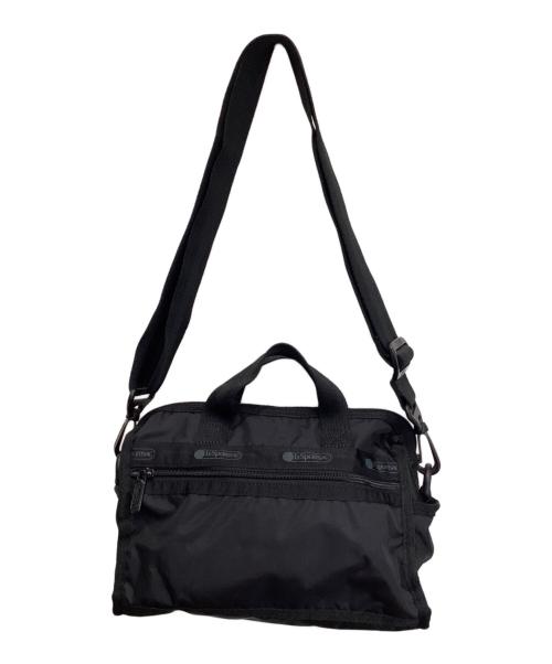 LeSportsac（レスポートサック）LeSportsac (レスポートサック) ミニダッフルクロスボディバッグ ブラックの古着・服飾アイテム