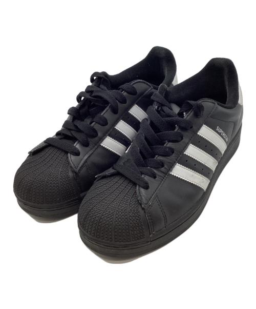 adidas（アディダス）adidas (アディダス) SUPERSTARⅡ ブラック サイズ:27.5の古着・服飾アイテム