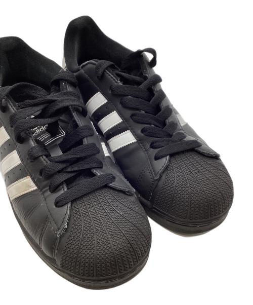 adidas（アディダス）adidas (アディダス) SUPERSTARⅡ ブラック サイズ:27.5の古着・服飾アイテム