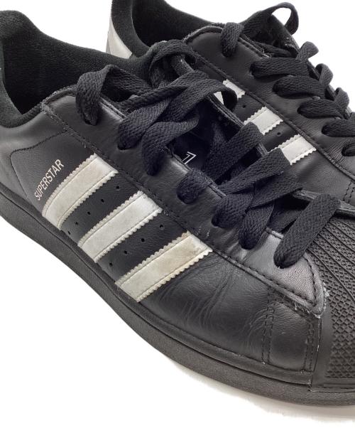 adidas（アディダス）adidas (アディダス) SUPERSTARⅡ ブラック サイズ:27.5の古着・服飾アイテム