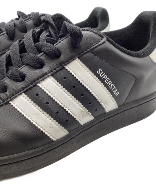 adidas（アディダス）adidas (アディダス) SUPERSTARⅡ ブラック サイズ:27.5の古着・服飾アイテム