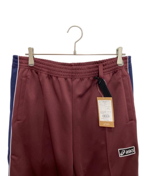 asics（アシックス）asics (アシックス) YOASOBI (ヨアソビ) ニットパンツ バーガンディー サイズ:L 未使用品の古着・服飾アイテム