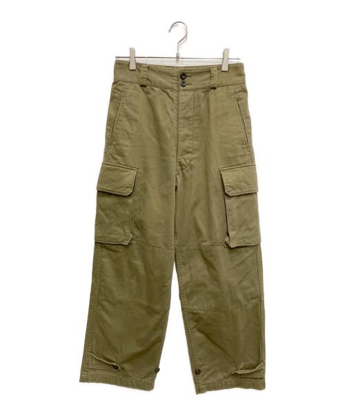 ALIER AIZENAY（アリエル・アイゼネ）ALIER AIZENAY (アリエル・アイゼネ) 復刻M-47カーゴパンツ オリーブ サイズ:21の古着・服飾アイテム