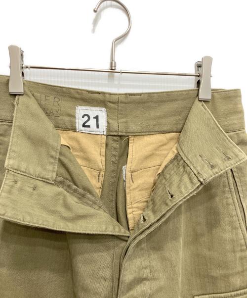 ALIER AIZENAY（アリエル・アイゼネ）ALIER AIZENAY (アリエル・アイゼネ) 復刻M-47カーゴパンツ オリーブ サイズ:21の古着・服飾アイテム