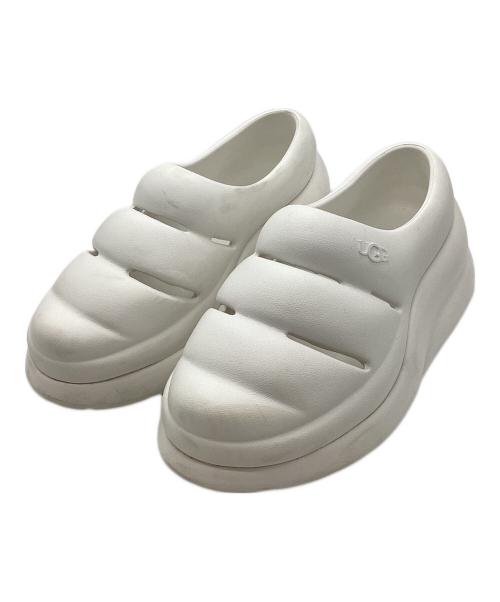 UGG（アグ）UGG (アグ) スリッポン ホワイト サイズ:W7の古着・服飾アイテム
