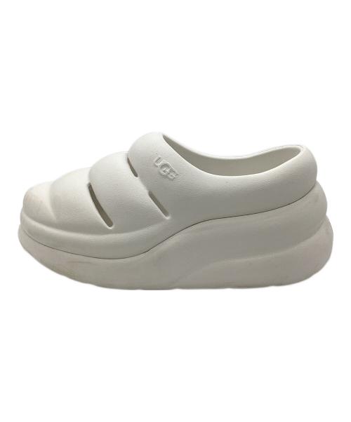UGG（アグ）UGG (アグ) スリッポン ホワイト サイズ:W7の古着・服飾アイテム