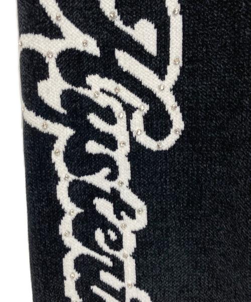 Hysteric Glamour（ヒステリックグラマー）Hysteric Glamour (ヒステリックグラマー) 編込フレアパンツ ブラック サイズ:freeの古着・服飾アイテム