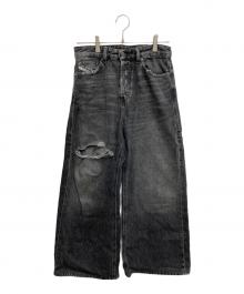 DIESEL（ディーゼル）の古着「relaxed jeans 1996 d-sire」｜ブラック