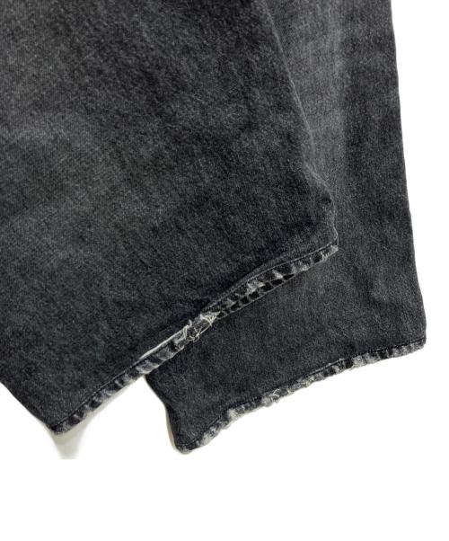 DIESEL（ディーゼル）DIESEL (ディーゼル) relaxed jeans 1996 d-sire ブラック サイズ:24の古着・服飾アイテム
