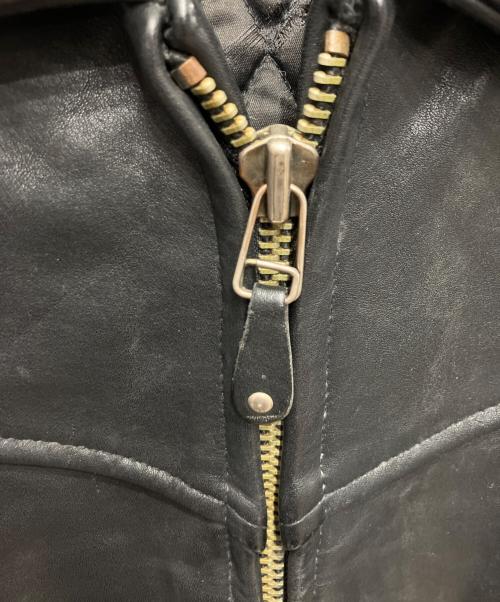 HARLEY-DAVIDSON（ハーレーダビッドソン）HARLEY-DAVIDSON (ハーレーダビッドソン) レザージャケット ブラック サイズ:Mの古着・服飾アイテム