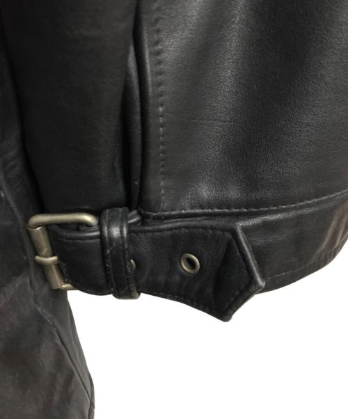 HARLEY-DAVIDSON（ハーレーダビッドソン）HARLEY-DAVIDSON (ハーレーダビッドソン) レザージャケット ブラック サイズ:Mの古着・服飾アイテム