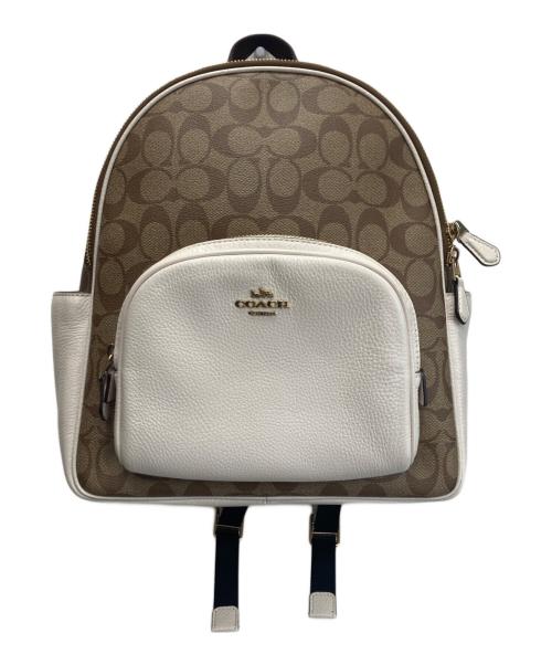 COACH（コーチ）COACH (コーチ) コートバックパック ブラウンの古着・服飾アイテム