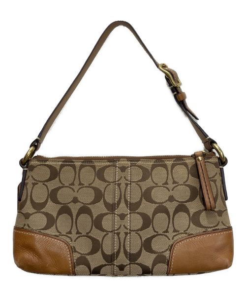 COACH（コーチ）COACH (コーチ) ワンショルダーバッグ ブラウンの古着・服飾アイテム