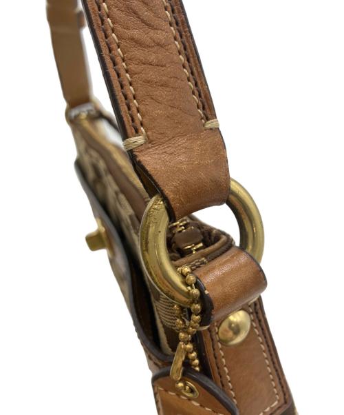 COACH（コーチ）COACH (コーチ) ワンショルダーバッグ ブラウンの古着・服飾アイテム