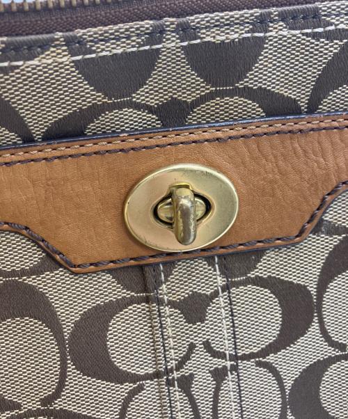 COACH（コーチ）COACH (コーチ) ワンショルダーバッグ ブラウンの古着・服飾アイテム