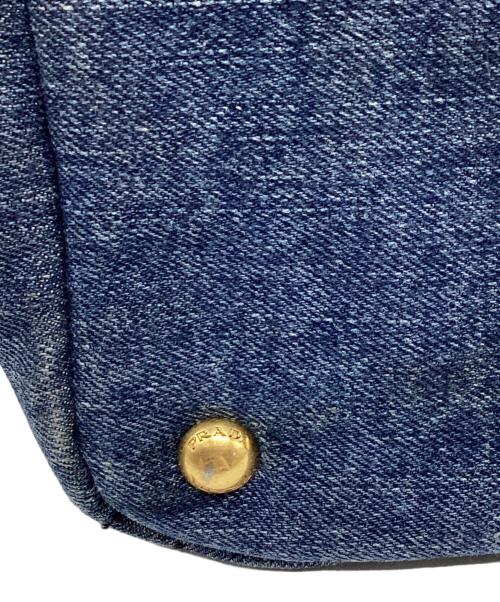 PRADA（プラダ）PRADA (プラダ) カナパ トートバッグ インディゴの古着・服飾アイテム
