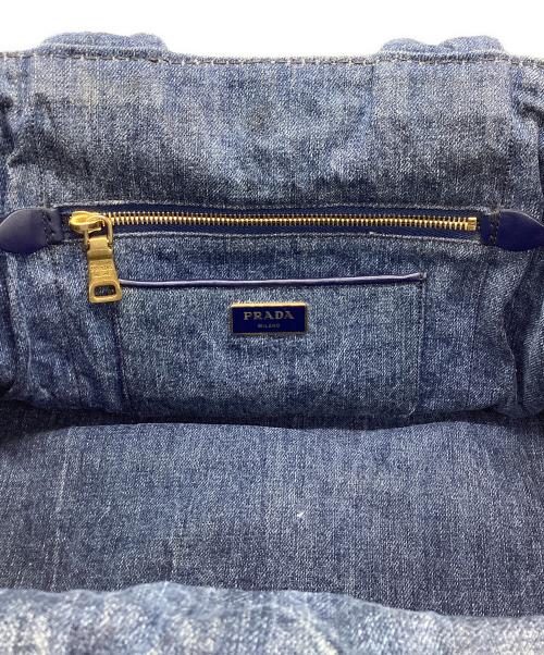 PRADA（プラダ）PRADA (プラダ) カナパ トートバッグ インディゴの古着・服飾アイテム
