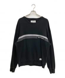 WACKO MARIA（ワコマリア）の古着「Middle Weight Crew Neck Sweatshirt （ミドルウェイトクルーネックスウェット）」｜ブラック