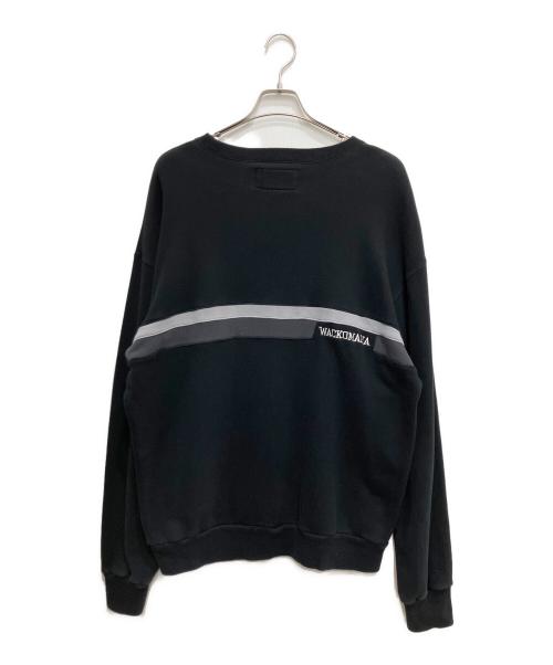 WACKO MARIA（ワコマリア）WACKO MARIA (ワコマリア) Middle Weight Crew Neck Sweatshirt （ミドルウェイトクルーネックスウェット） ブラック サイズ:XLの古着・服飾アイテム