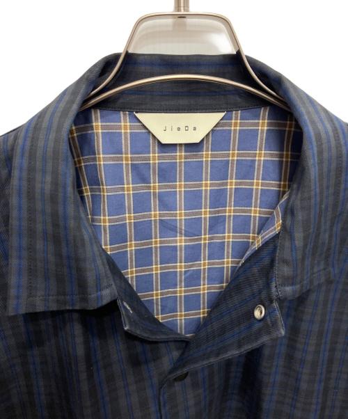jieda（ジエダ）jieda (ジエダ) CHECK COACH JACKET ネイビー サイズ:2の古着・服飾アイテム
