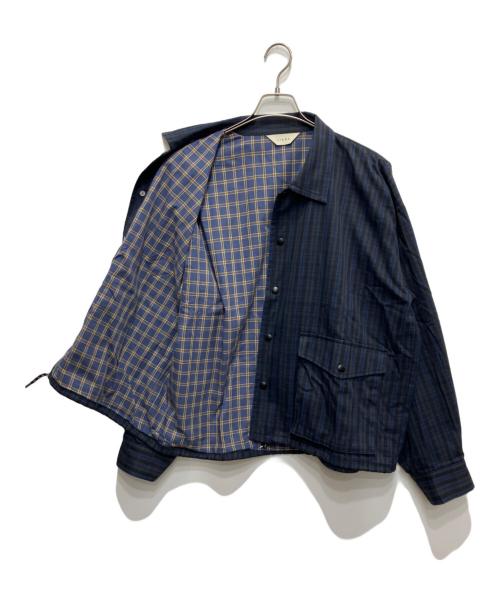 jieda（ジエダ）jieda (ジエダ) CHECK COACH JACKET ネイビー サイズ:2の古着・服飾アイテム