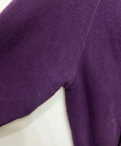 DRESSTERIOR（ドレステリア）DRESSTERIOR (ドレステリア) デキシー吊裏毛ジップアップパーカ パープル サイズ:Mの古着・服飾アイテム